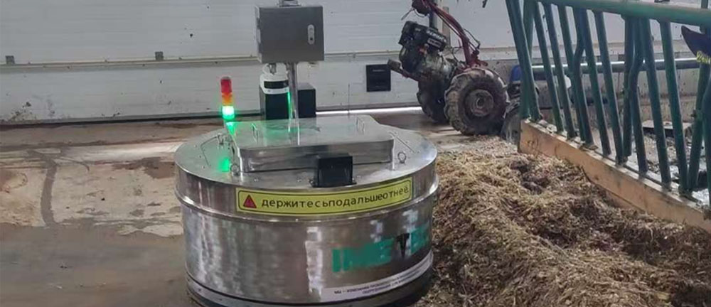 The pusher robot exported to Russia was 